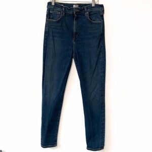 Talula x Agolde Blue High-Rise Sky High Skinny Jeans Size 31